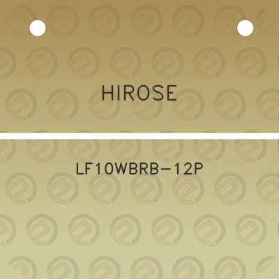 hirose-lf10wbrb-12p