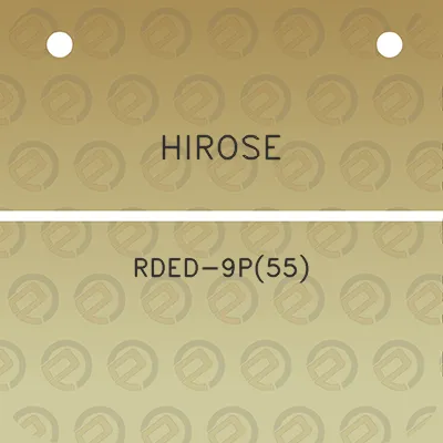 hirose-rded-9p55