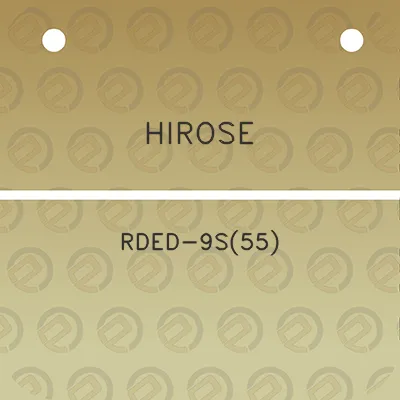 hirose-rded-9s55