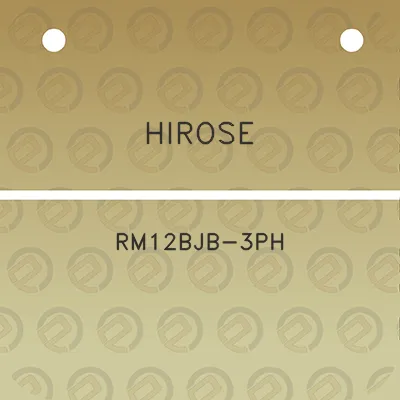 hirose-rm12bjb-3ph