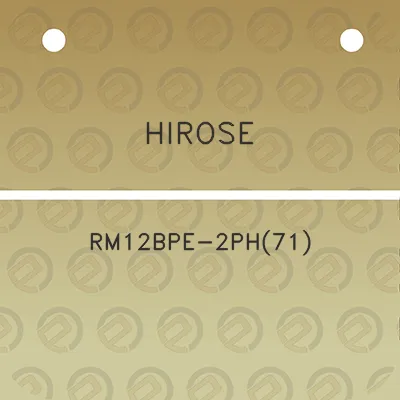 hirose-rm12bpe-2ph71