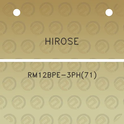 hirose-rm12bpe-3ph71