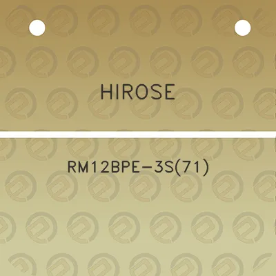 hirose-rm12bpe-3s71