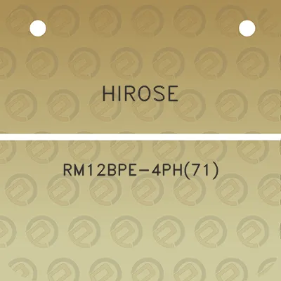 hirose-rm12bpe-4ph71