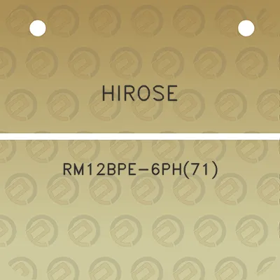 hirose-rm12bpe-6ph71