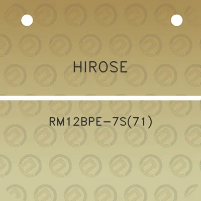 hirose-rm12bpe-7s71