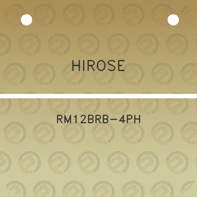 hirose-rm12brb-4ph