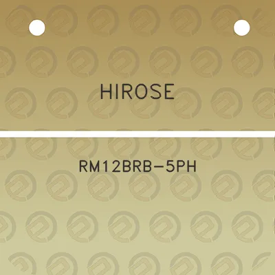 hirose-rm12brb-5ph