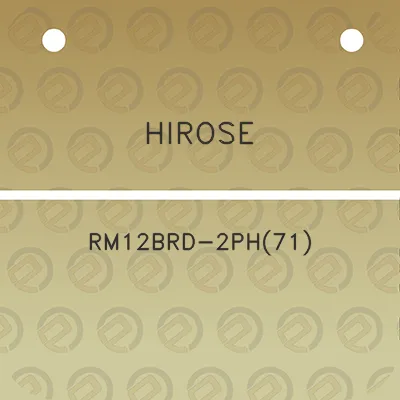 hirose-rm12brd-2ph71