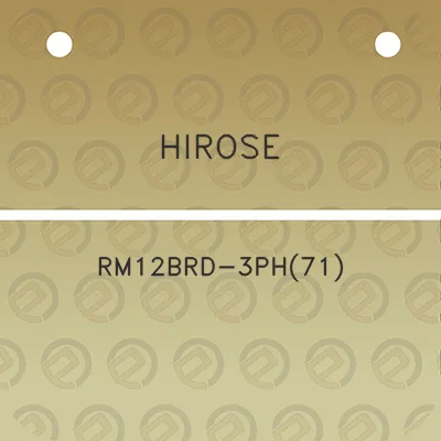 hirose-rm12brd-3ph71