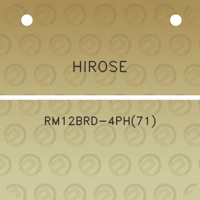 hirose-rm12brd-4ph71