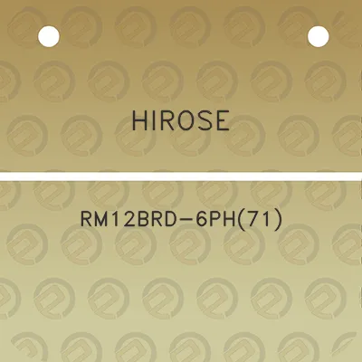 hirose-rm12brd-6ph71