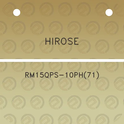 hirose-rm15qps-10ph71