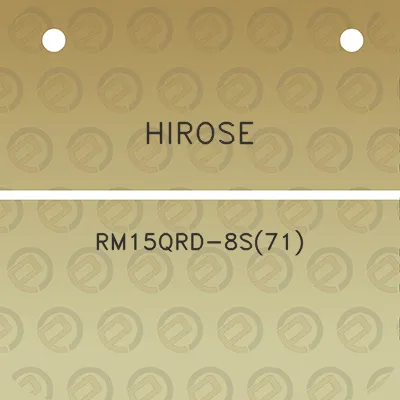 hirose-rm15qrd-8s71