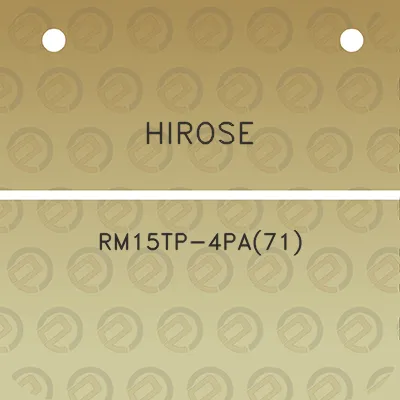 hirose-rm15tp-4pa71