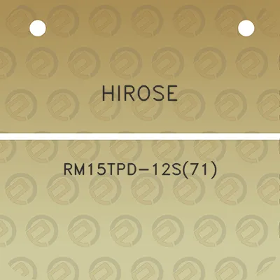 hirose-rm15tpd-12s71