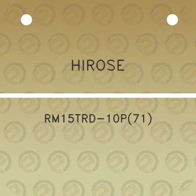 hirose-rm15trd-10p71