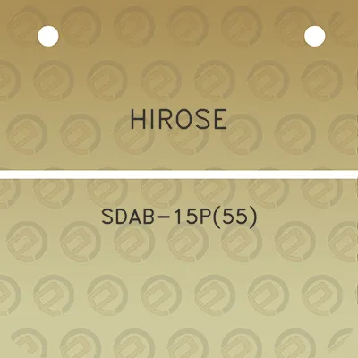 hirose-sdab-15p55