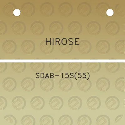 hirose-sdab-15s55