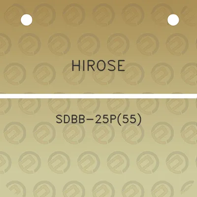 hirose-sdbb-25p55