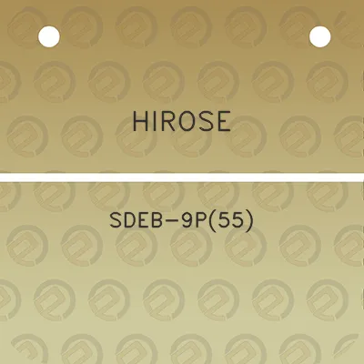 hirose-sdeb-9p55