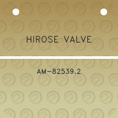 hirose-valve-am-825392