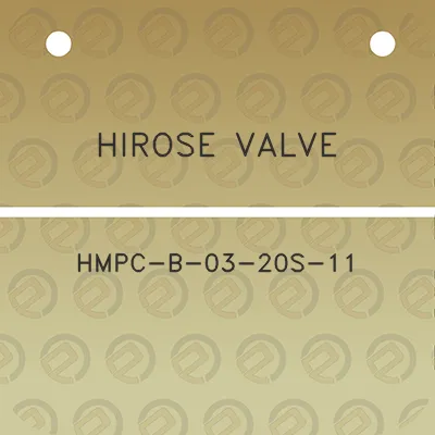 hirose-valve-hmpc-b-03-20s-11