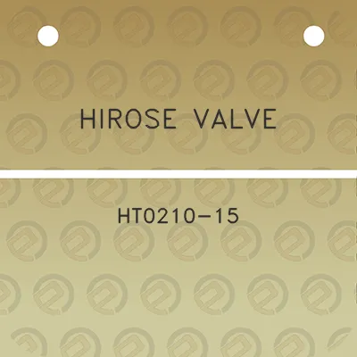 hirose-valve-ht0210-15