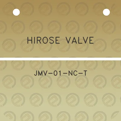 hirose-valve-jmv-01-nc-t