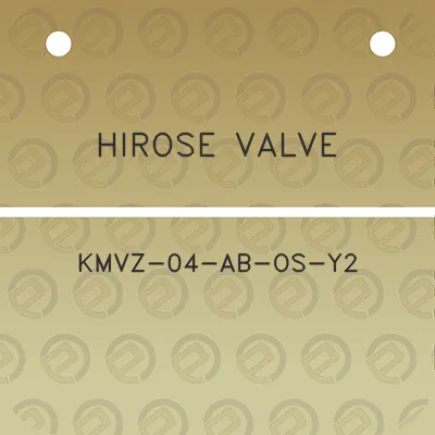 hirose-valve-kmvz-04-ab-os-y2