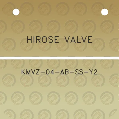 hirose-valve-kmvz-04-ab-ss-y2