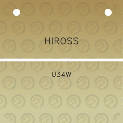 hiross-u34w