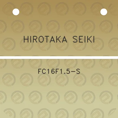 hirotaka-seiki-fc16f15-s