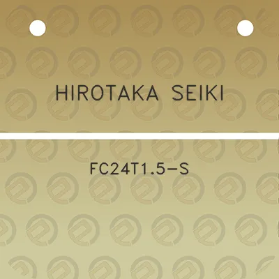 hirotaka-seiki-fc24t15-s