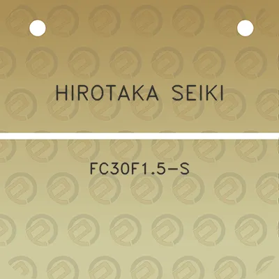 hirotaka-seiki-fc30f15-s