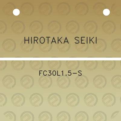 hirotaka-seiki-fc30l15-s