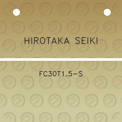 hirotaka-seiki-fc30t15-s