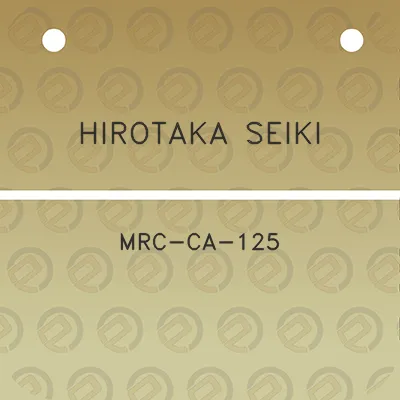 hirotaka-seiki-mrc-ca-125