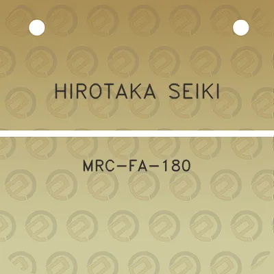 hirotaka-seiki-mrc-fa-180