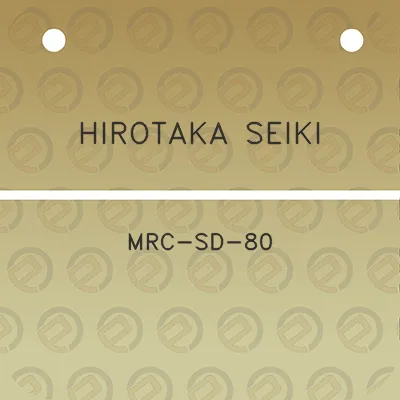 hirotaka-seiki-mrc-sd-80