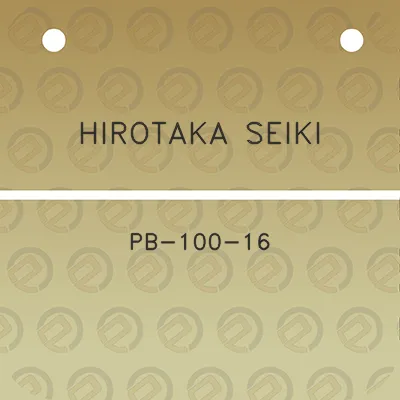 hirotaka-seiki-pb-100-16