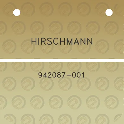 hirschmann-942087-001