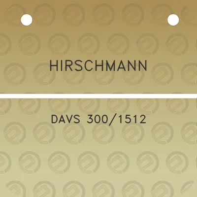 hirschmann-davs-3001512