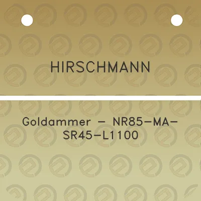 hirschmann-goldammer-nr85-ma-sr45-l1100