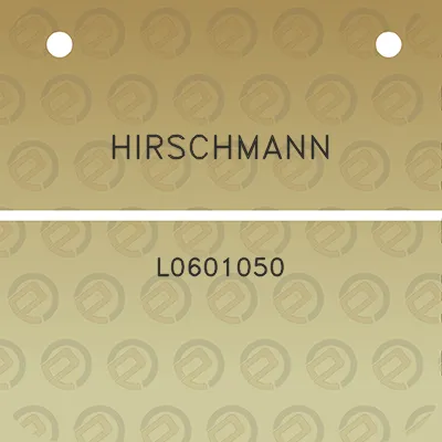 hirschmann-l0601050