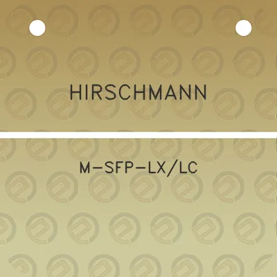 hirschmann-m-sfp-lxlc