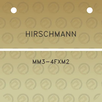 hirschmann-mm3-4fxm2