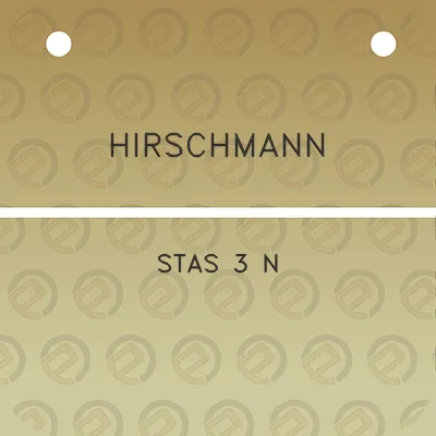 hirschmann-stas-3-n