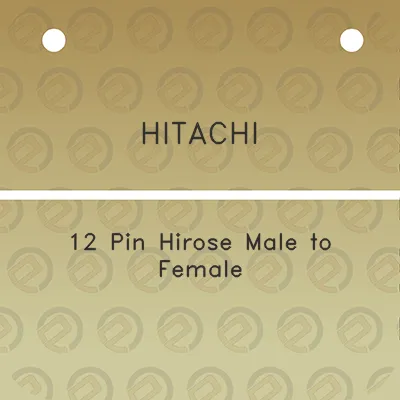 hitachi-12-pin-hirose-male-to-female