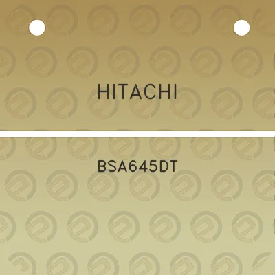 hitachi-bsa645dt